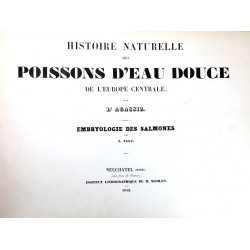Histoire Naturelle Des Poissons D'Eau Douce De L'Europe Centrale